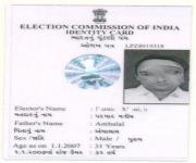 Voter ID Correction List