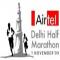 Airtel Delhi Half Marathon - 1st November 2009